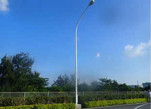 照明ポール塗装施工事例画像